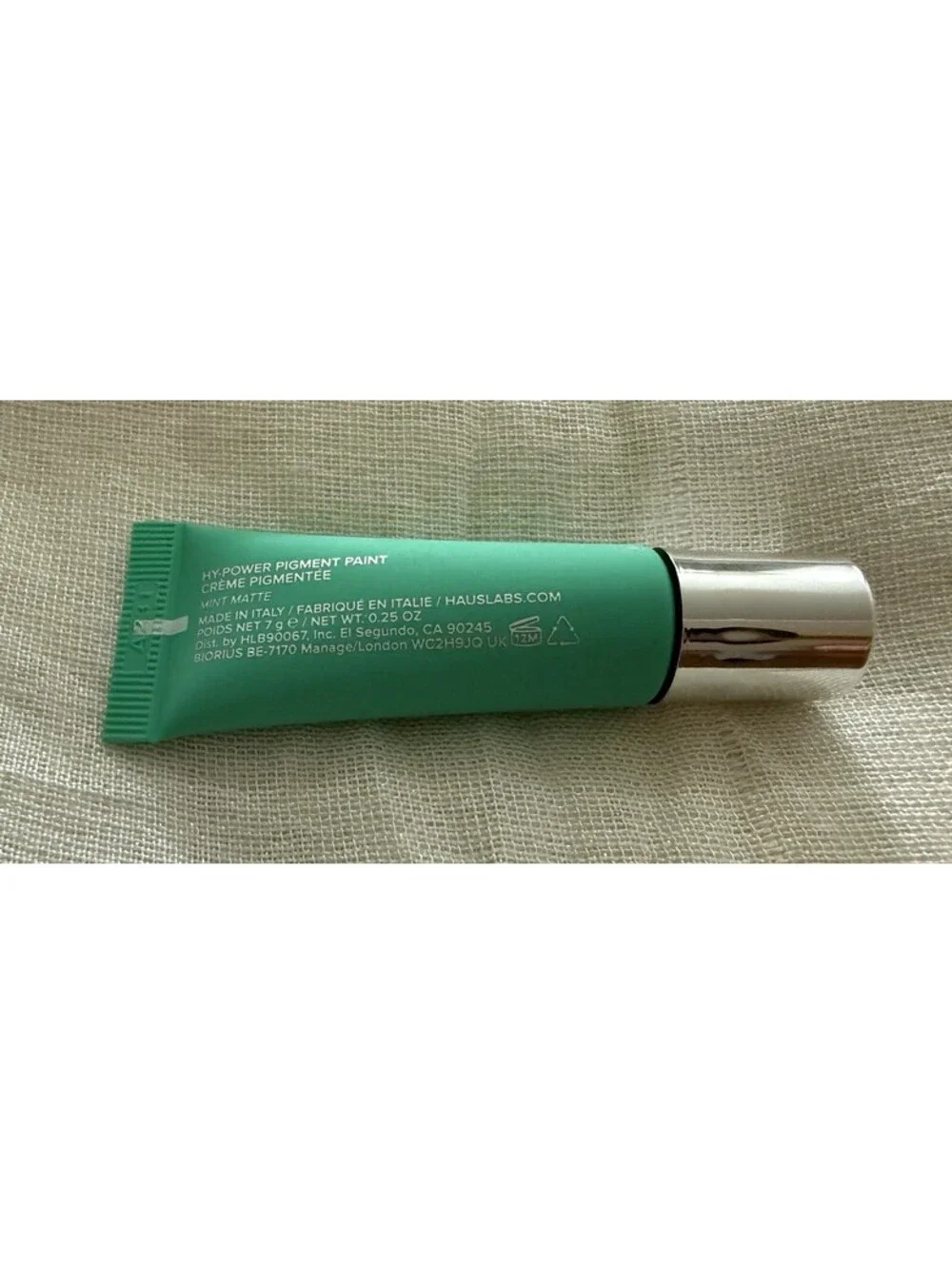HAUS LABS Lady Gaga Hy-Power Pigment Paint Mint Matte 0.25 oz 7g NEW IN BOX